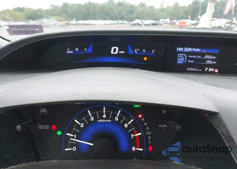 2012 Honda Civic Lx z USA, uszkodzony, nr VIN 2HGFB2F5XCH529069